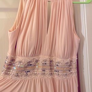 Pink Sequined gown